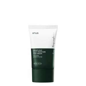 ضدآفتاب مرطوب کننده و تسکین دهنده آنوا ANUA Heartleaf Silky Moisture Sun Cream