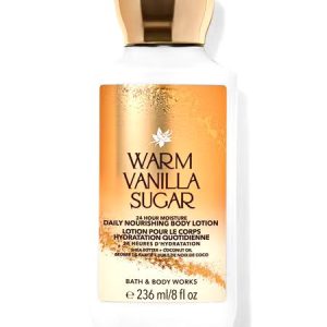 لوسیون بدن بث اند بادی ورکس مدل warm vanilla sugar