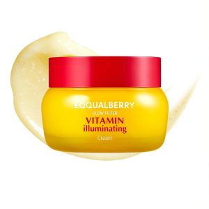 کرم ویتامین سی ضدلک و درخشان کننده اکوال بری EQQUALBERRY Vitamin Illuminating Cream